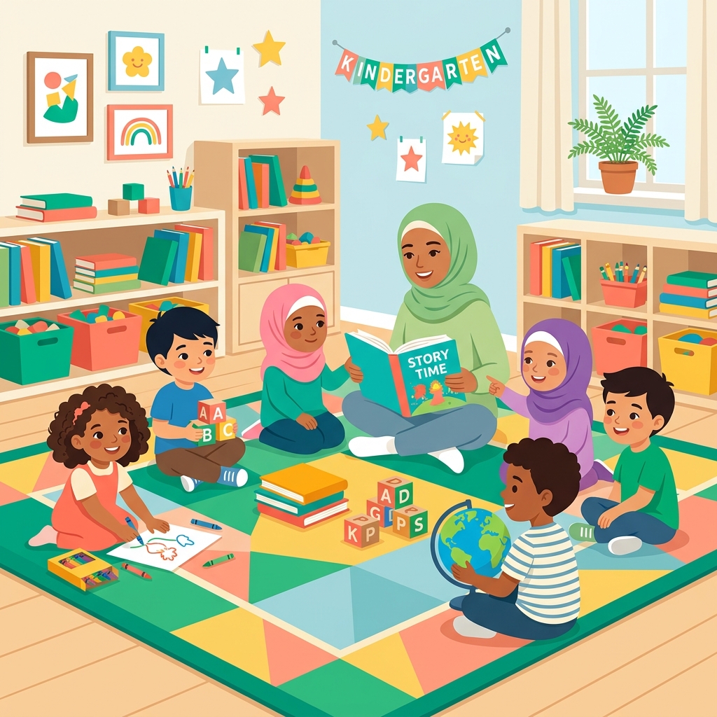 Ilustrasi TK Aqila